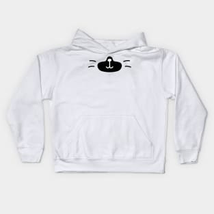 Kitten mouth Kids Hoodie